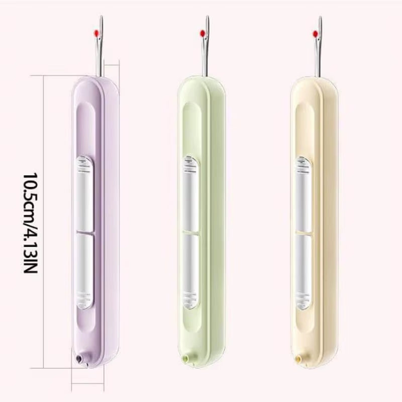 2-in-1 Upgraded Seam Ripper & Needle Threader – Colorful, Dual-Action Sewing Tool for Perfect Stitches